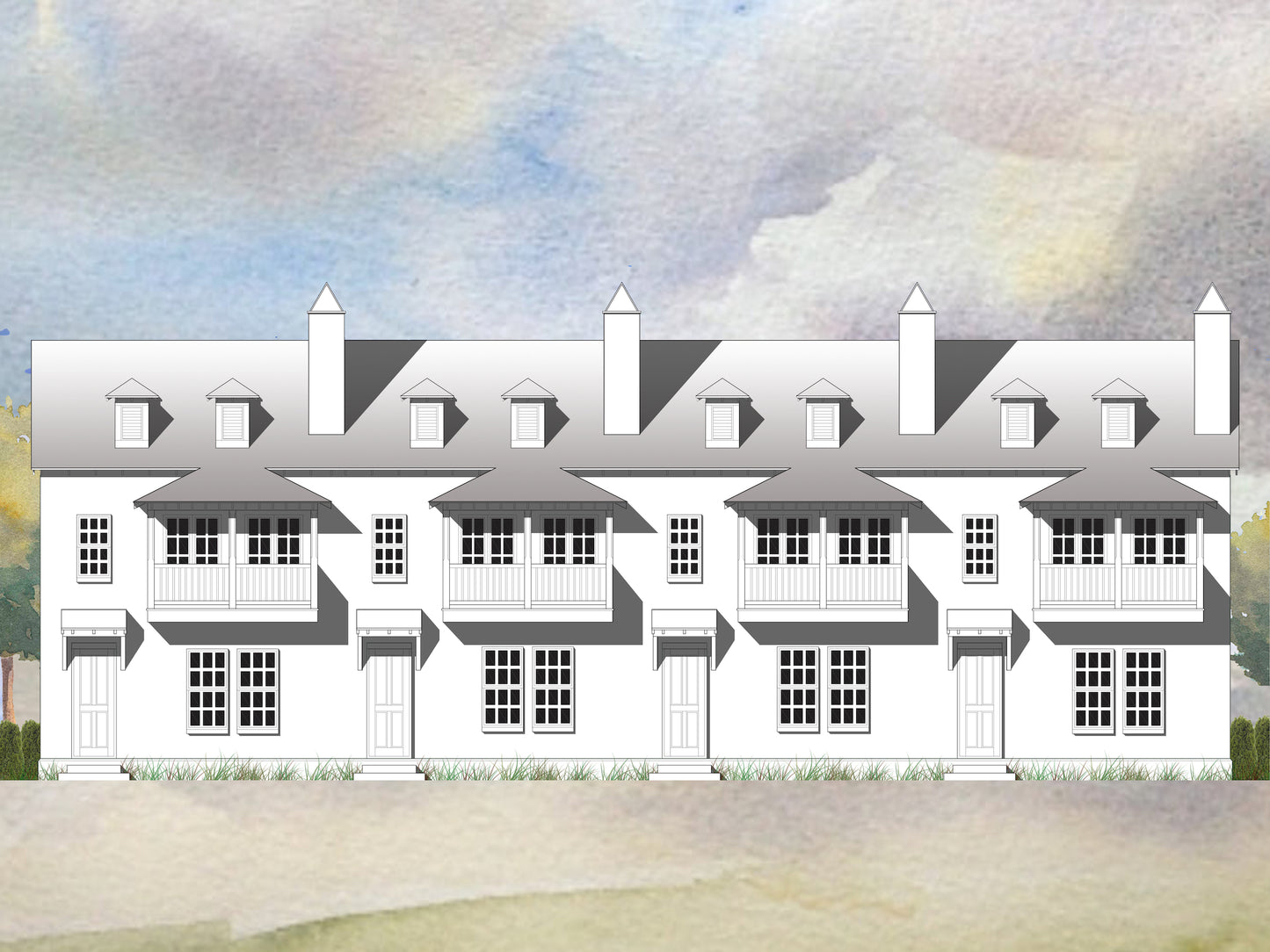 Talbot Townhouse Quad