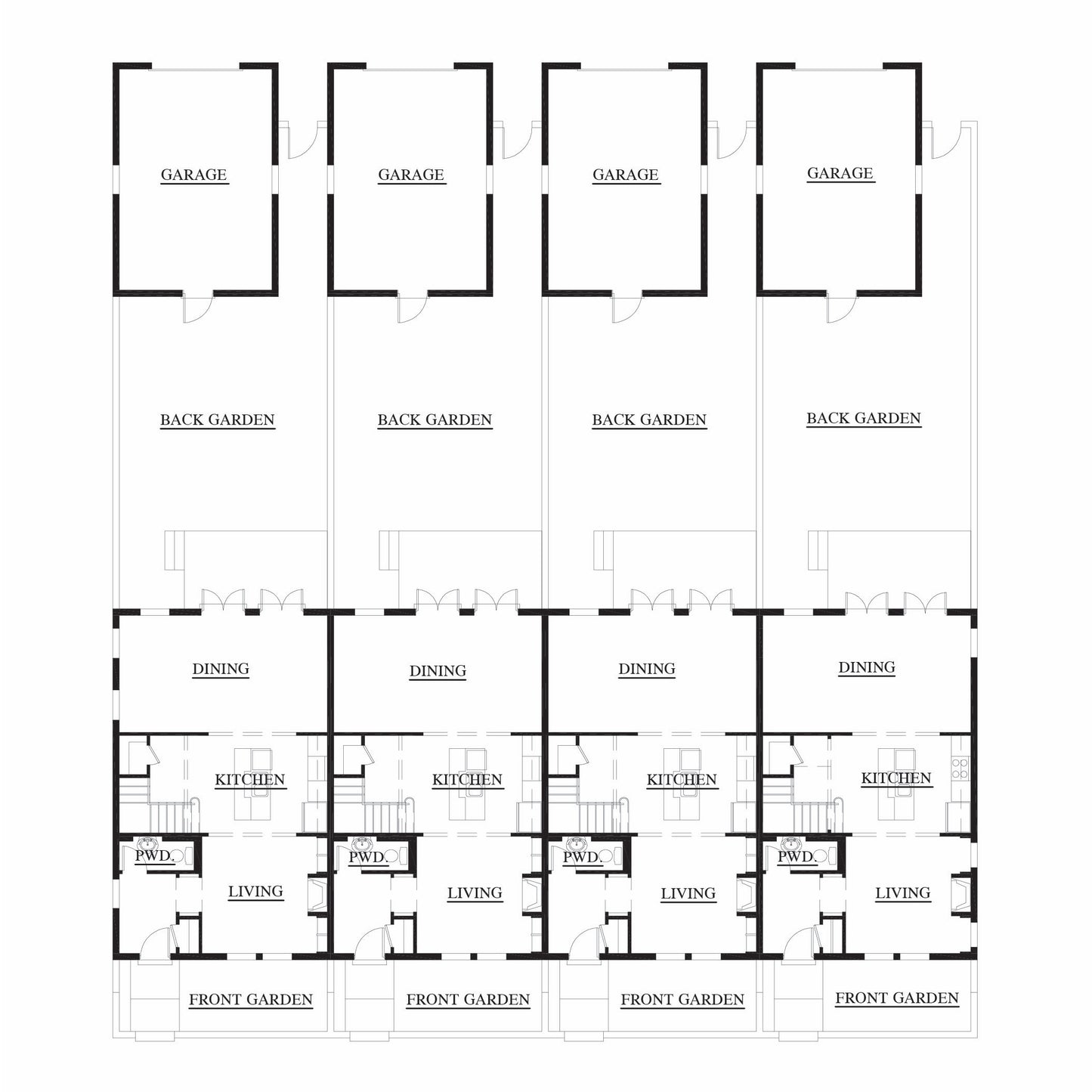 Talbot Townhouse Quad