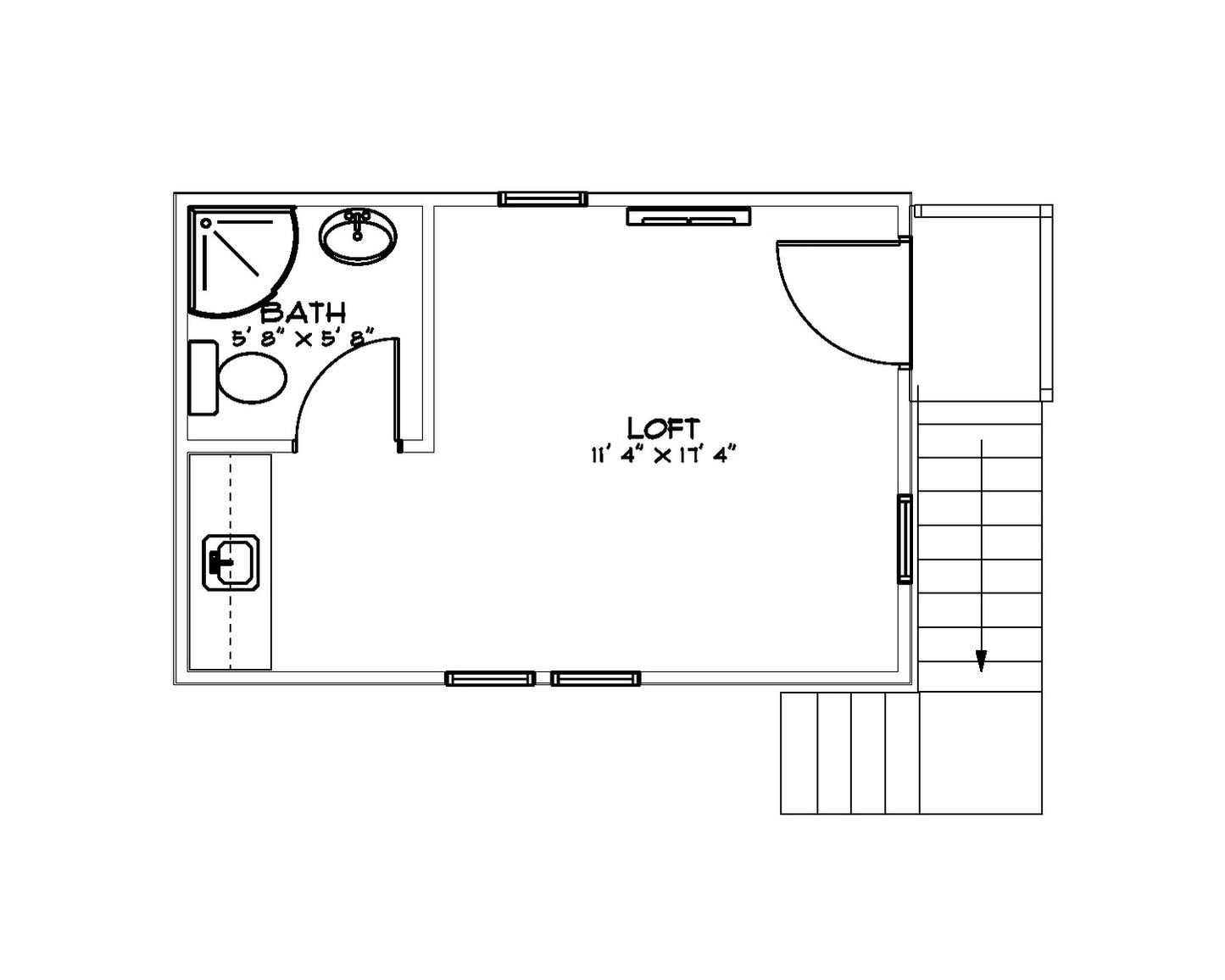 Shallow Carriage House