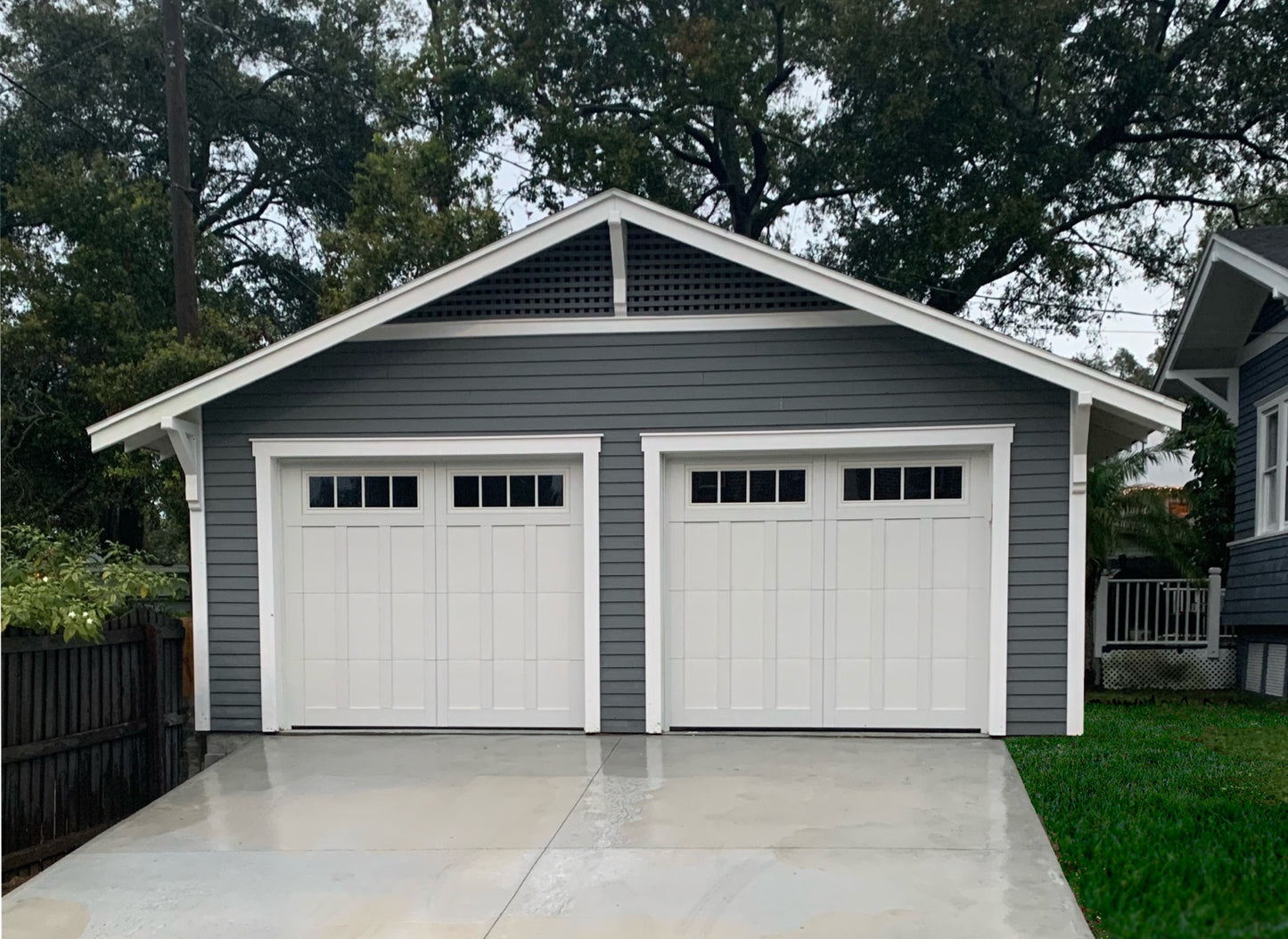 Two Car Garage