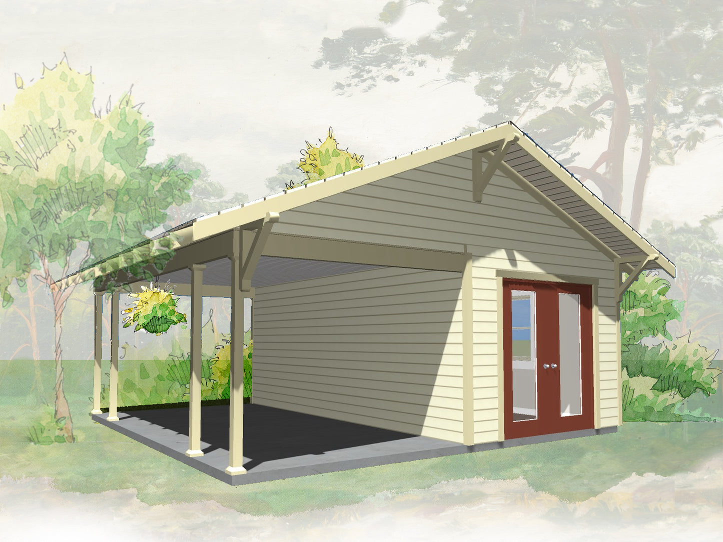 Carport Shed