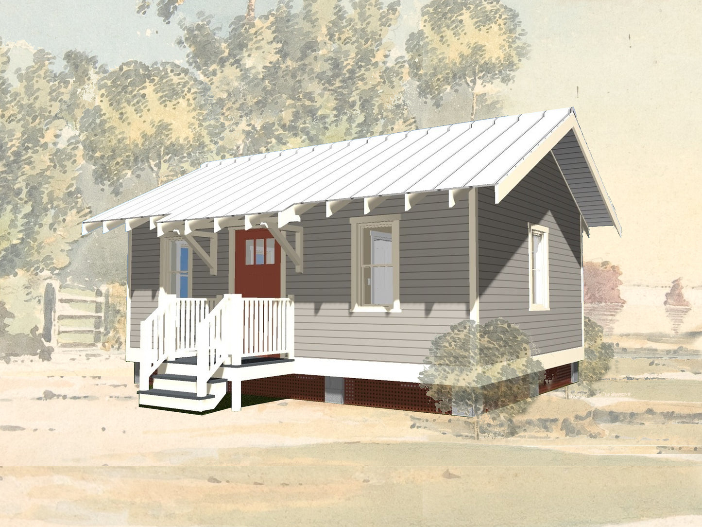 Seaborne Side Yard Cottage