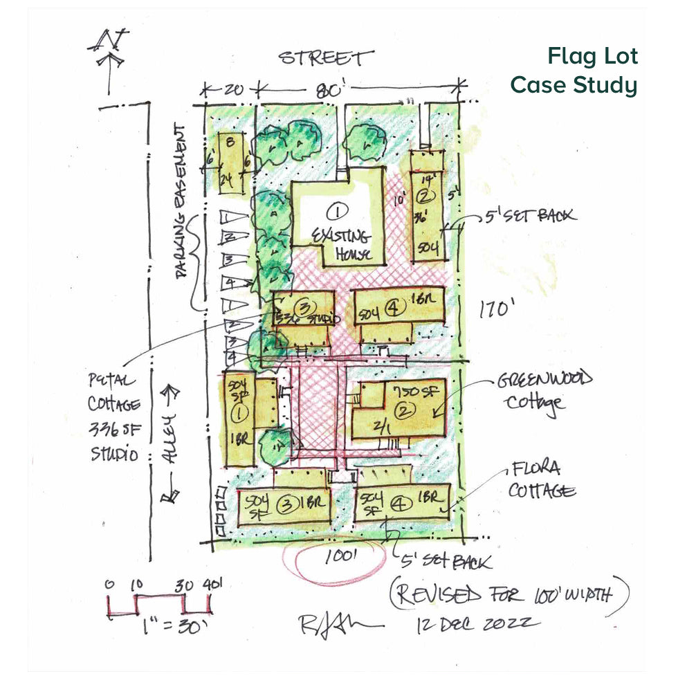 Case Study: Flag Lot Cottage Court