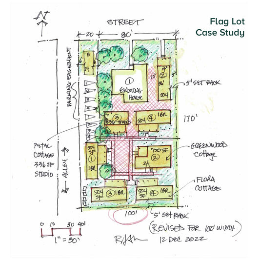 Case Study: Flag Lot Cottage Court