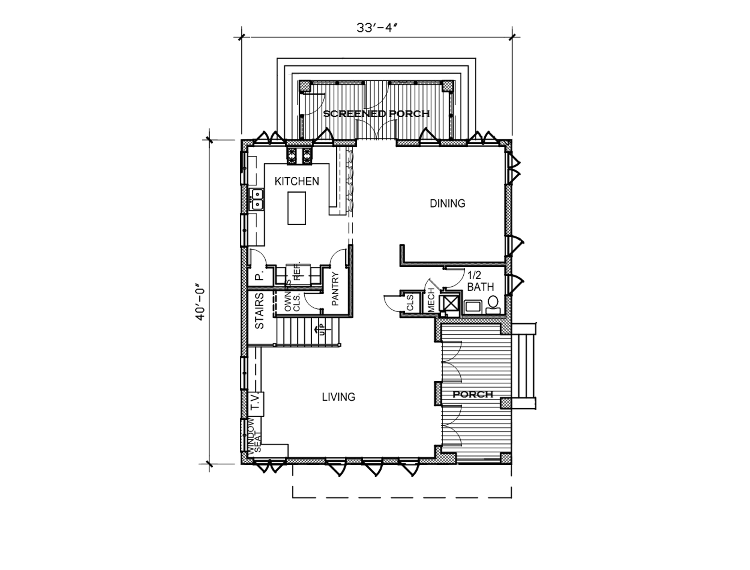 The Tucker - Architect Bruce B. Tolar - Liberty House Plans