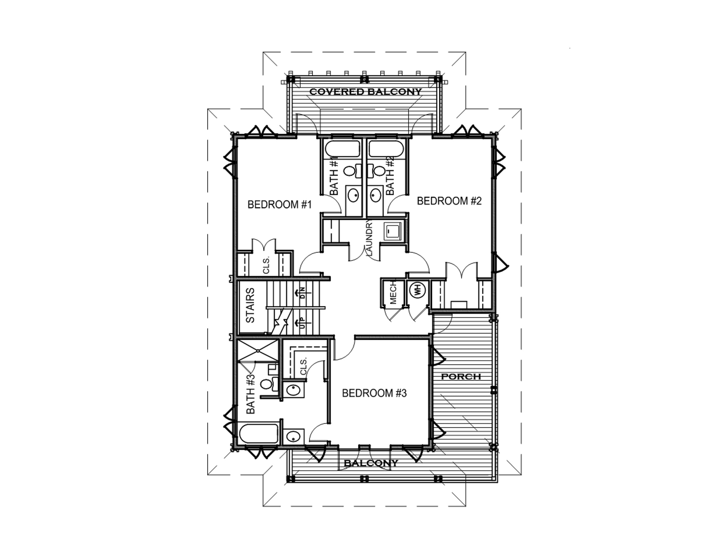 The Tucker - Architect Bruce B. Tolar - Liberty House Plans