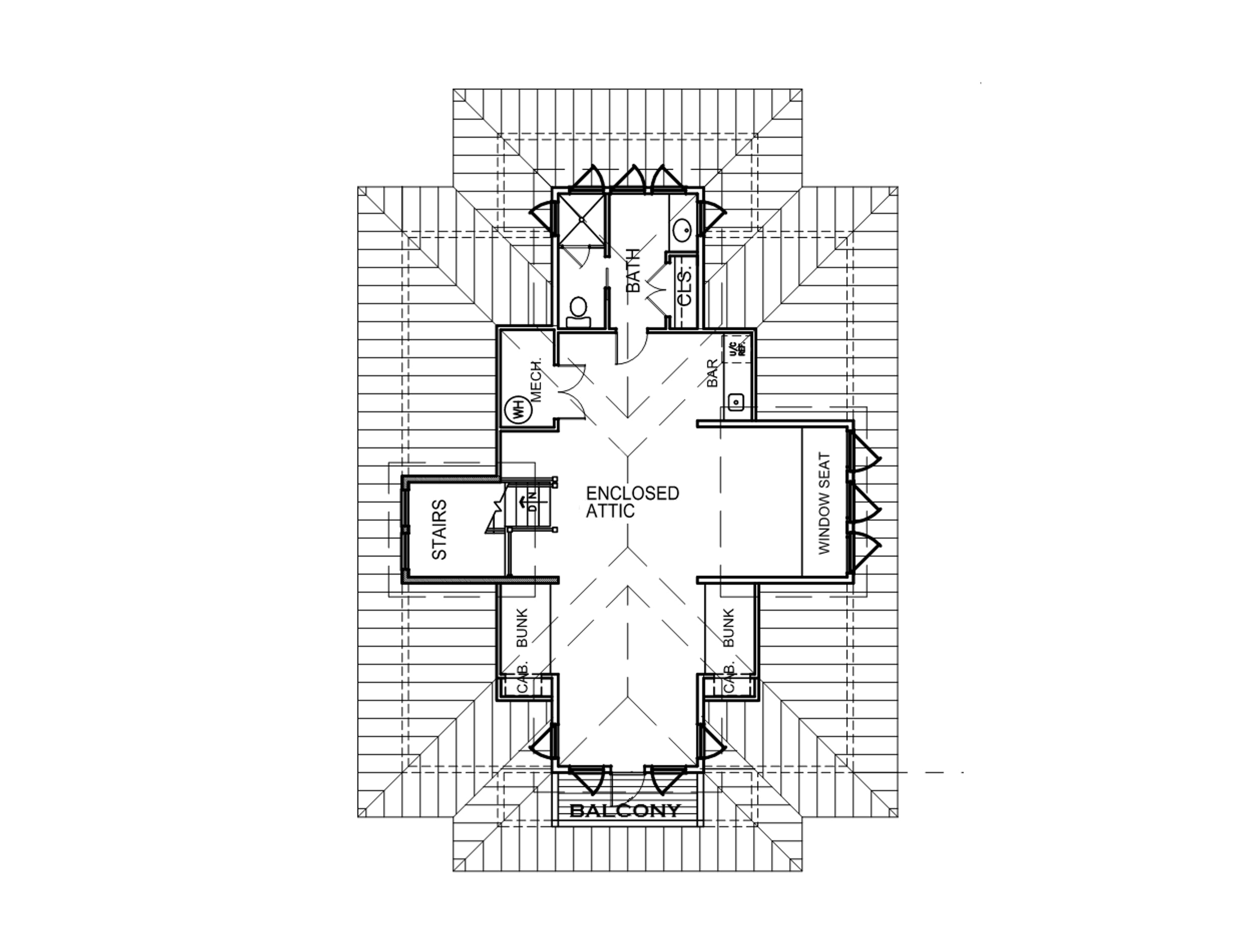 The Tucker - Architect Bruce B. Tolar - Liberty House Plans