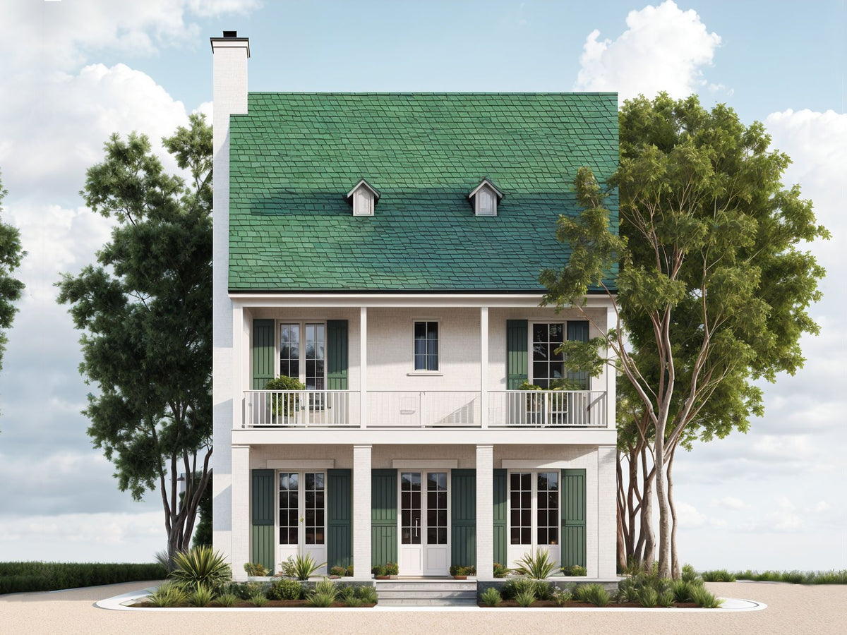 The Chantilly IX - Period Style Homes - Liberty House Plans