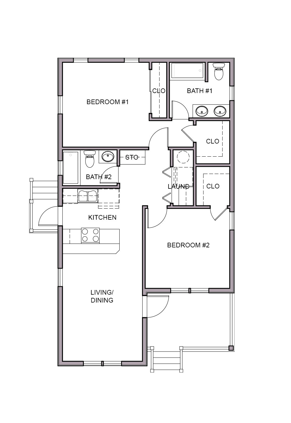 Loganberry Square - Artifex Cottages - Liberty House Plans